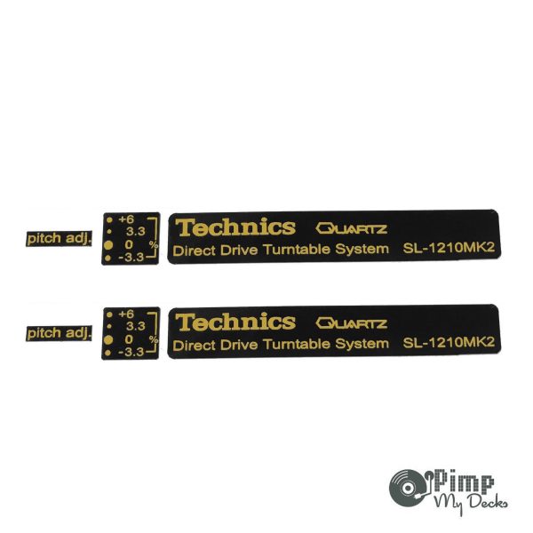 PMD Technics Badge Sets 1210 b&g