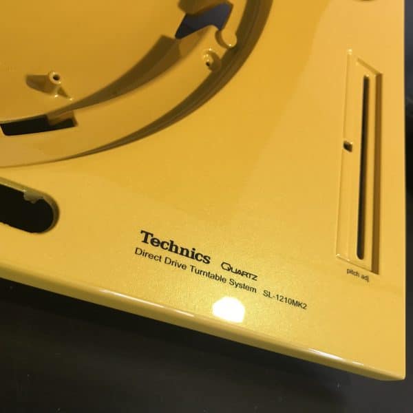Custom Technics Yellow